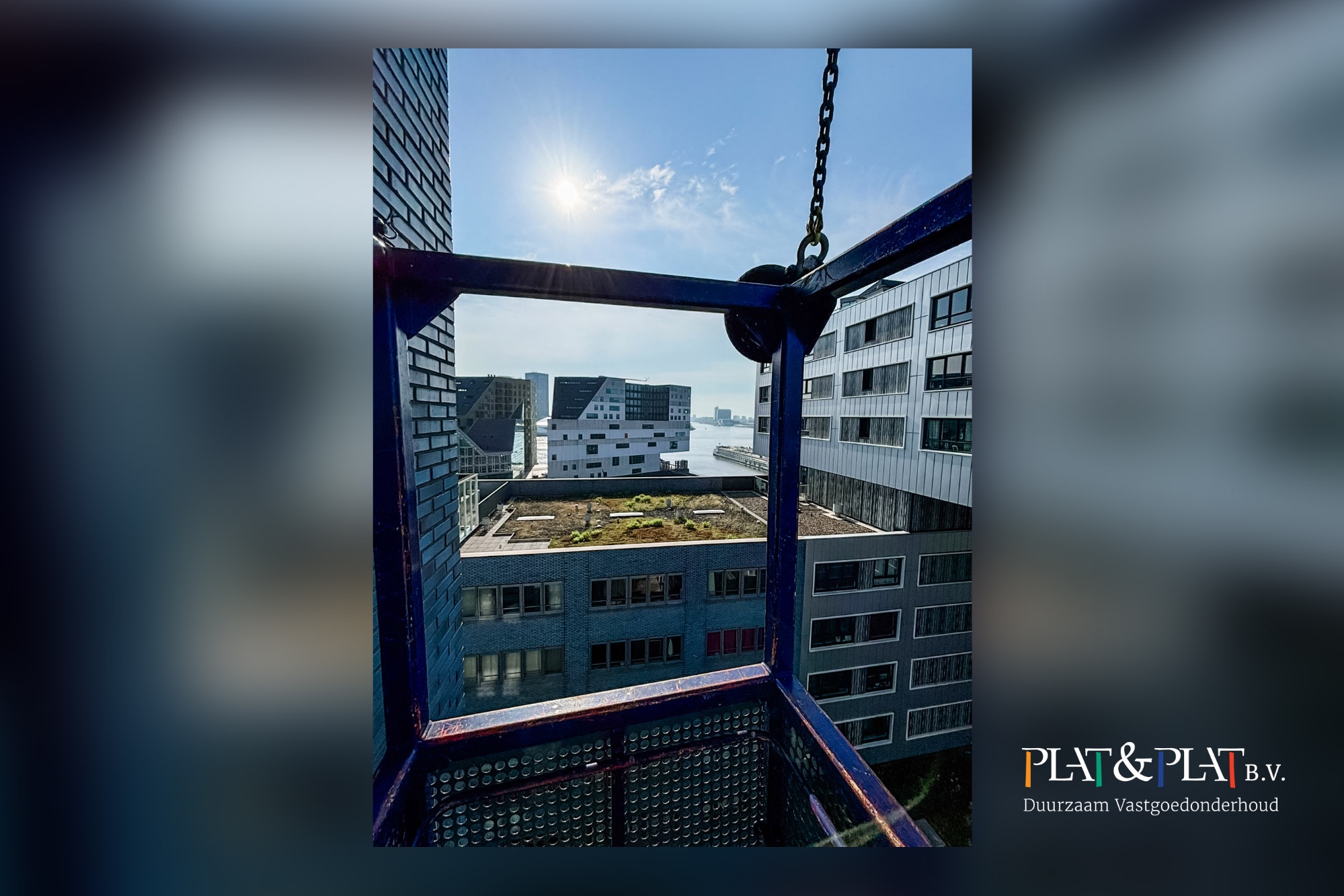 Plat & Plat op eenzame hoogte in Amsterdam